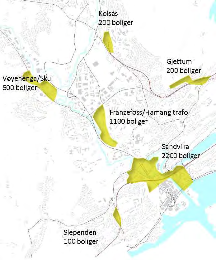 3. Fokusområde Sandvika-Vøyenenga 3.