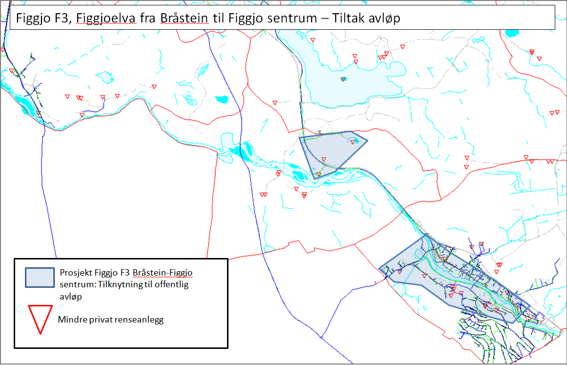 Tabell 5: Prosjekt delsone F3 Del 1 Vagle Tiltaksklasse Antall anlegg % av total Privat investering (NOK) Kommunalt tilskudd (NOK) Tilknytning mulig 17 85 1,3 mill 0,7 mill Pålegg om utbedring privat