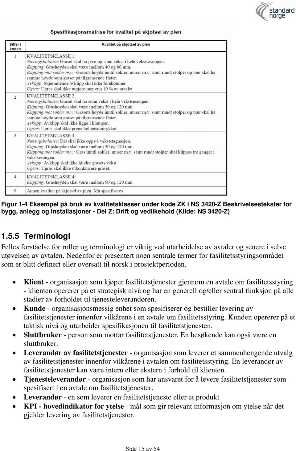 Nedenfor er presentert noen sentrale termer for fasilitetsstyringsområdet som er blitt definert eller oversatt til norsk i prosjektperioden.