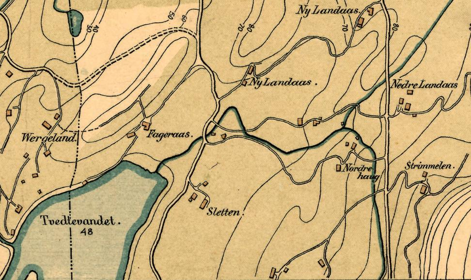 Kulturminnerapport, Adolph Bergs vei 4 Kulturhistorisk utvikling Generelt Området har vært del av Landås gård som hørte til Årstad herred fram til 1915.