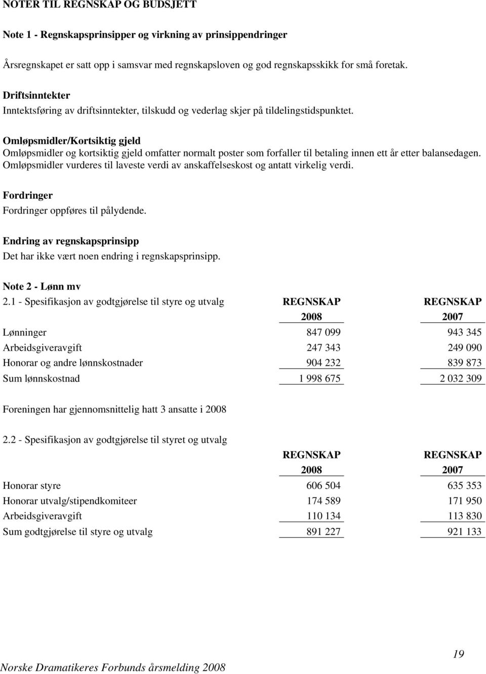 Omløpsmidler/Kortsiktig gjeld Omløpsmidler og kortsiktig gjeld omfatter normalt poster som forfaller til betaling innen ett år etter balansedagen.