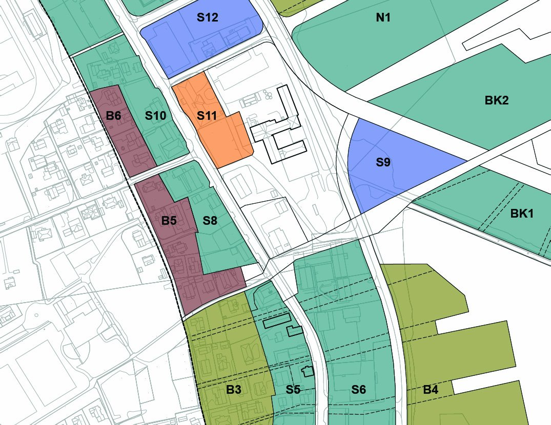 OMRÅDEPLAN MERKNAD Illustrasjon 11 - Tomteutnyttelse datert 22.09.