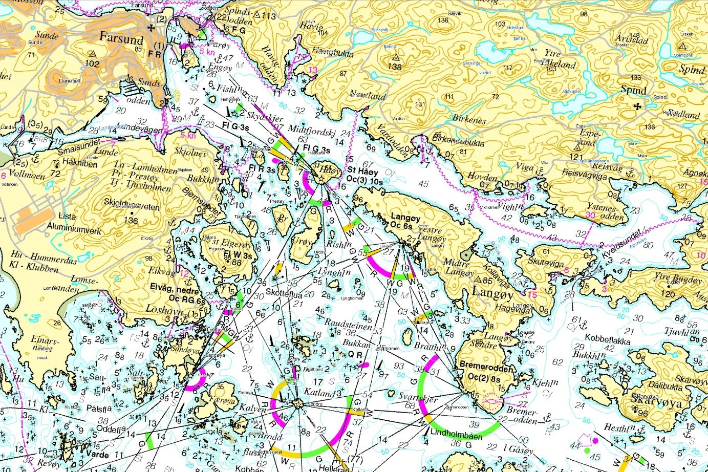 3 SYSTEMBESKRIVELSE 3.1 Innseilingen til Farsund Innseilingen til Farsund ligger i Farsund kommune i Vest-Agder.