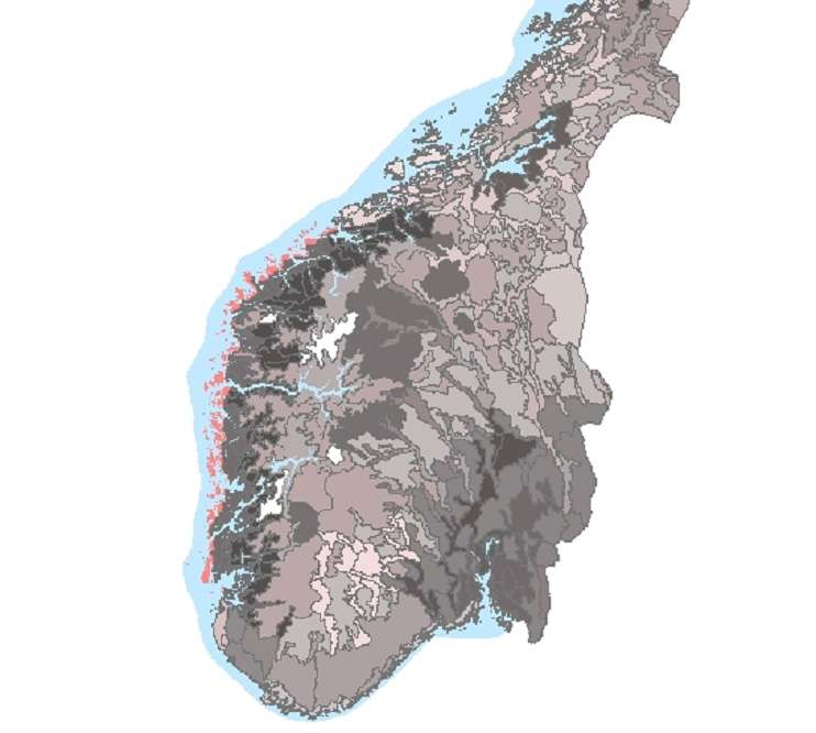 Landskapsregioner: 2 eksempler