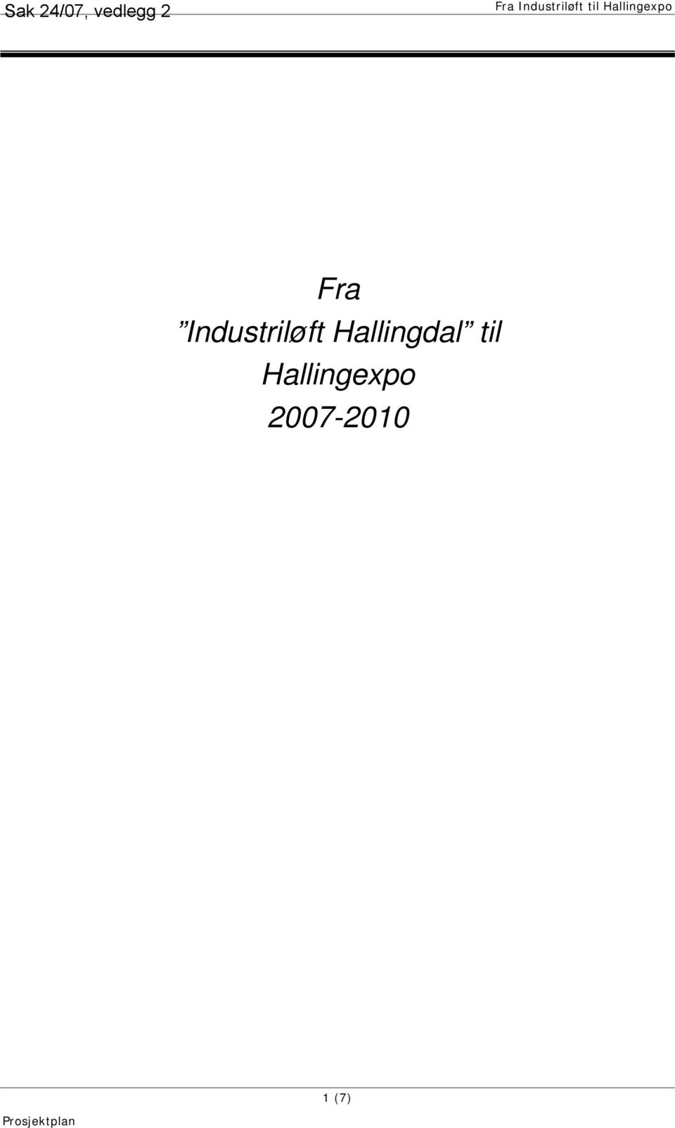 Fra Industriløft Hallingdal til