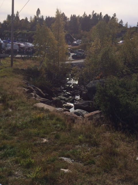 1. Inntak kvitefossbekken, 3.10.2015 2. kvitefossbekken, 3.10.2015 3.