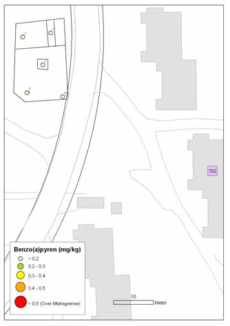 792 Trollungene familiebarnehage, Hellerudsvingen 18 Analyseverdier for Trollungene familiebarnehage (mg/kg) Prøve Arsen Bly Kadmium Kobber Krom Kvikksølv Nikkel Sink B(a)p PAH PCB 792_1 <2 3,3 <0.