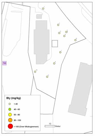 798 Østensjøstua foreldrebarnehage, Paal Bergsvei 4 Analyseverdier for Østensjøstua foreldrebarnehage (mg/kg) Prøve Arsen Bly Kadmium Kobber Krom Kvikksølv Nikkel Sink B(a)p PAH PCB 798_1 2,3 7,2