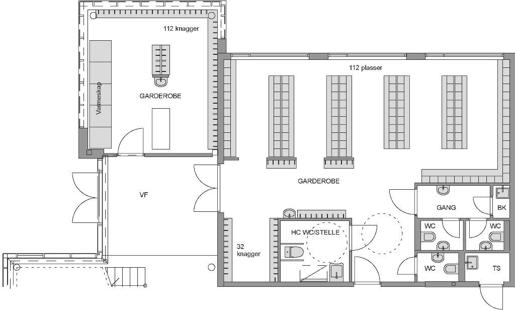 Felles kravspesifikasjon Oslo kommune Skoleanlegg 2012, del 3 virksomhetskrav Tegning