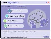 Solution Menu og My Printer Стр. 25 из 401 стр. Du kan også starte My Printer fra Solution Menu.