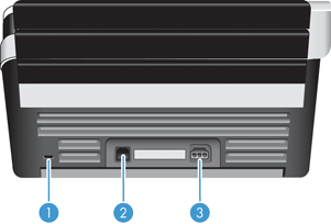 Nummer Element Navn Beskrivelse 1 Verktøy Åpner HP Scanner Tools Utiliy (skannerverktøy) der du kan utføre følgende oppgaver: Konfigurere listen over profiler på enhetens frontpanel Lage