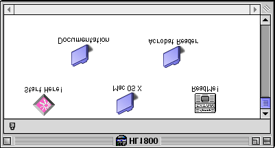 KAPITTEL 7 TCP/IP-UTSKRIFT FOR APPLETALK (ETHERTALK) Macintosh-konfigurasjon Brother-skriveren er kompatibel med standardskriverdriveren for Apple LaserWriter 8 (det kan hende tidligere versjoner av