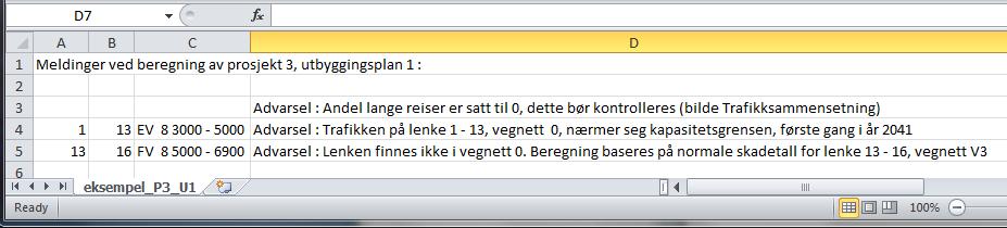 Hvis du trykker Nei/No fortsetter du uten å vise meldingsfilen(e), og bestilte rapporter kommer ut.