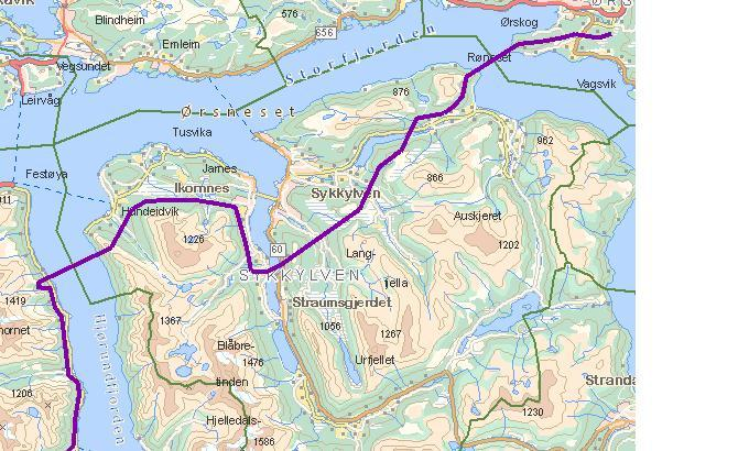 2 Utbyggingsplanene Planene opererer med 2 nye hovedalternativ (H2 og H3) i tillegg til det konsesjonsgitte hovedalternativet (1).