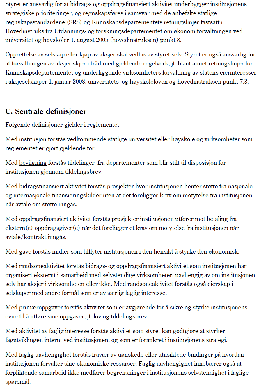 Saksliste styremøte nr.