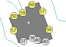 6 Beregningsresultater Det er kun beregnet ekvivalent støynivå L den for situasjonen med innbygd næringssorteringsanlegg.