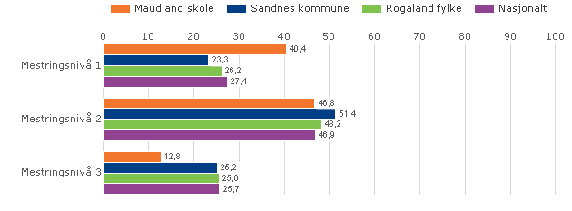 Lesing Regning Læringsutfordringene til denne elevgruppa har vært synlige i lang tid og resultatene er derfor ikke uventet.