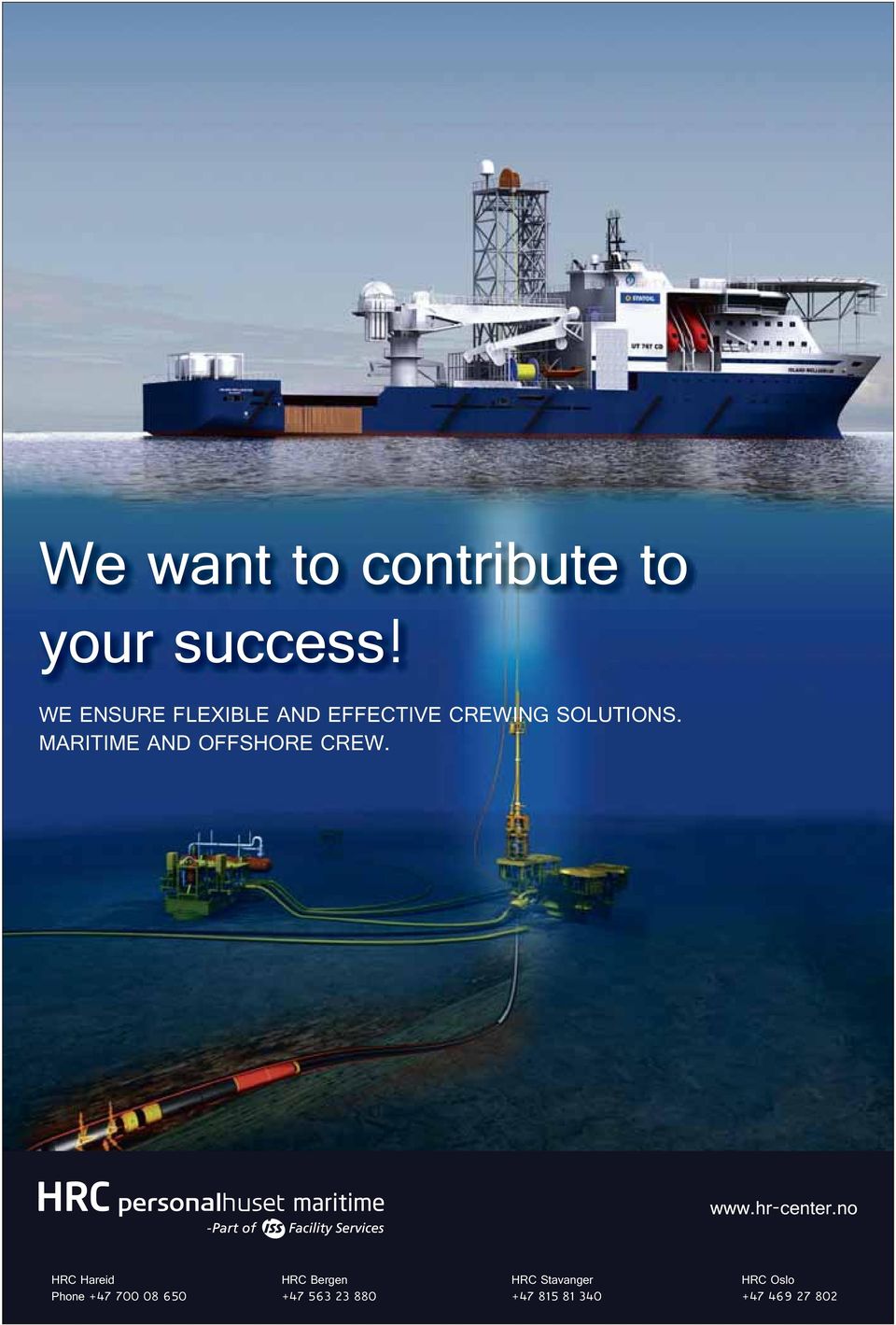 MARITIME AND OFFSHORE CREW. www.hr-center.