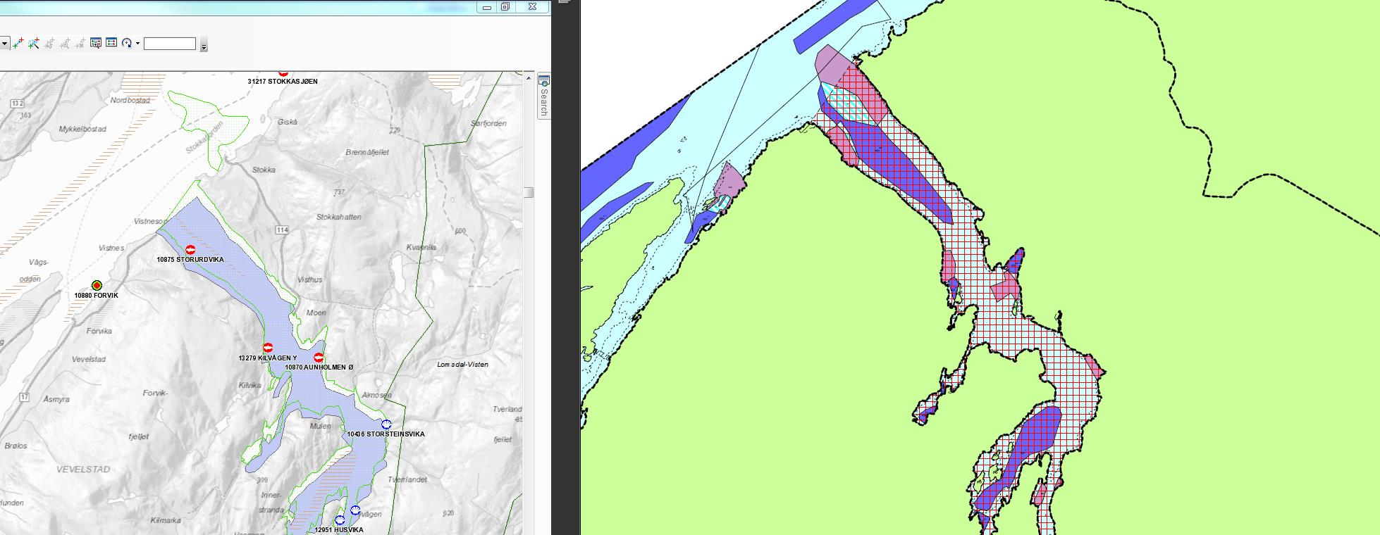 Aktuelle tema for FMNO Vistenfjorden er aktuell for marint vern, og oppdrettsanlegg bør fortrinnsvis