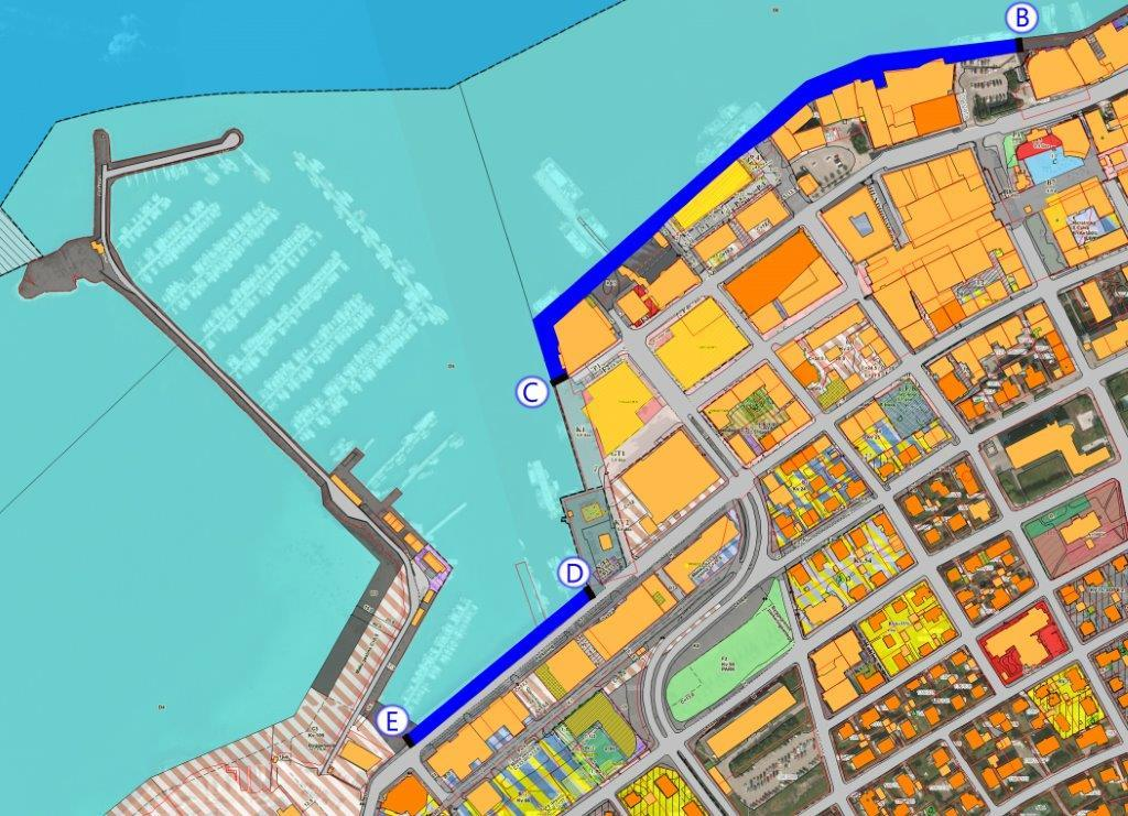 3 Beskrivelse av prosjekteringstjenesten Bodø havnepromenade skal utvikles over tid. Prosjektet gjennomføres i to uavhengige utbyggingsetapper.