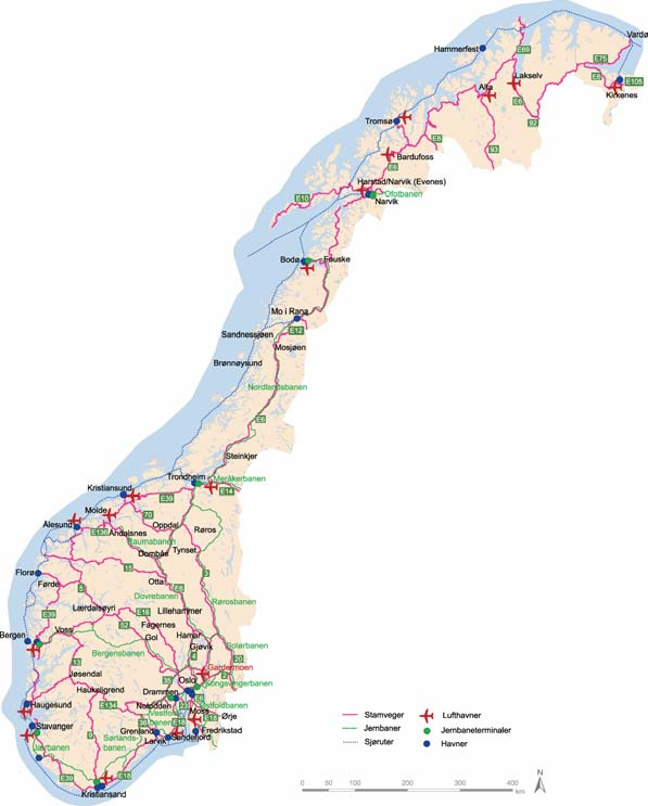 Noen felles prioriteringer Drift, vedlikehold og fornyelser prioriteres Avinor legger opp til betydelige kapasitetsøkende investeringer Et sammenhengende overordnet og robust nasjonalt