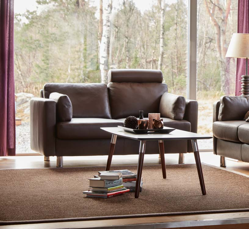 10/11 Forfriskende komfortabelt Stressless E600 er sofaen som kan utgjøre hele forskjellen i en stue.