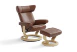 STRESSLESS NORDIC STRESSLESS PEACE STRESSLESS PRESIDENT STRESSLESS VIVA STRESSLESS WING Stressless Nordic (S) Stol, B: 71 H: 98 D: 73 Sittehøyde: 40 Stressless Peace (S) Stol, B: 77 H: 98 D: 73