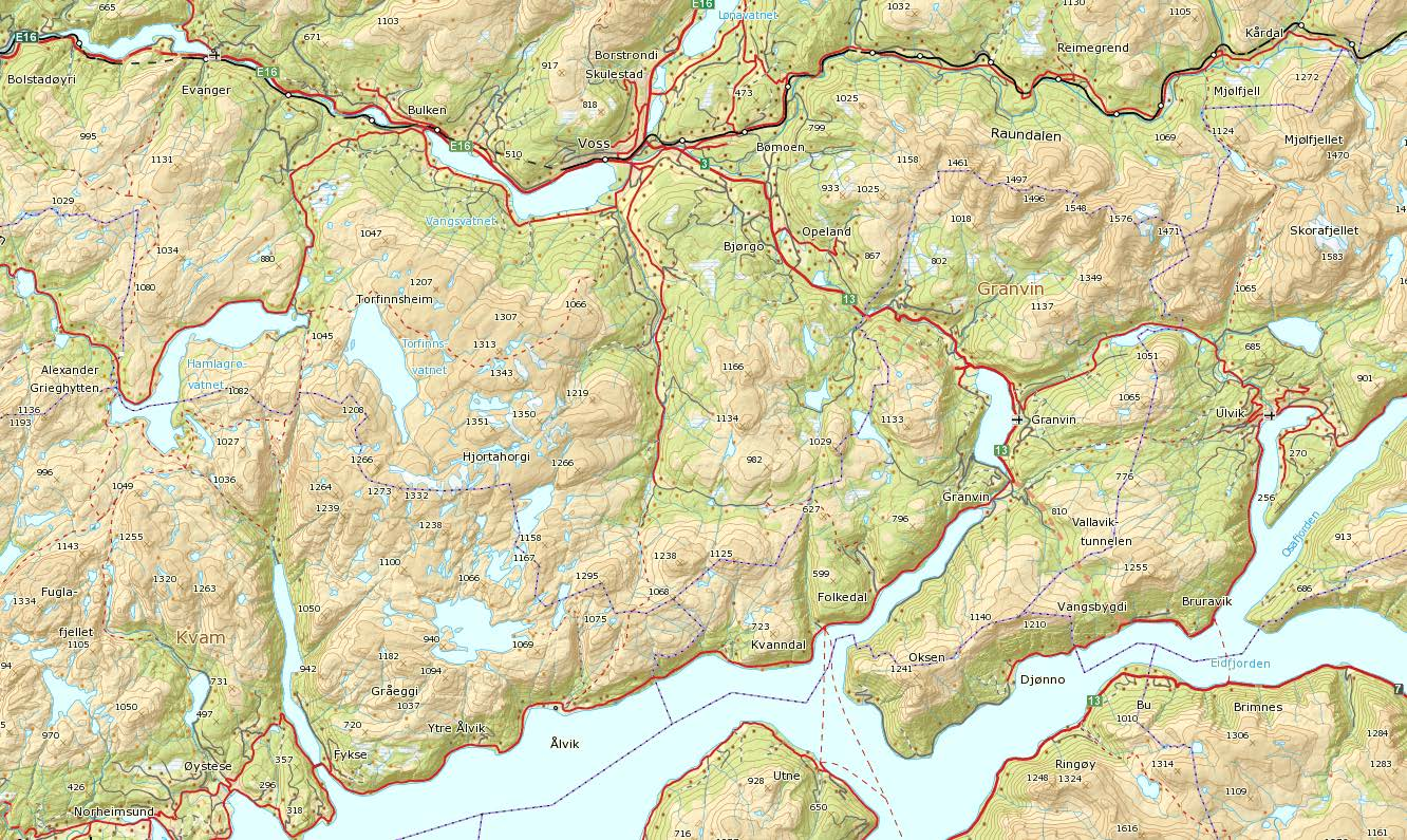 Vedlegg 1: Planendringssøknad Lussand Kraft Side 1 Stølselvi og Hedlerelvi ligg på Lussand ved Hardangerfjorden ca. 5 km vest for Kvanndal ferjekai i Granvin kommune, Hordaland fylke.