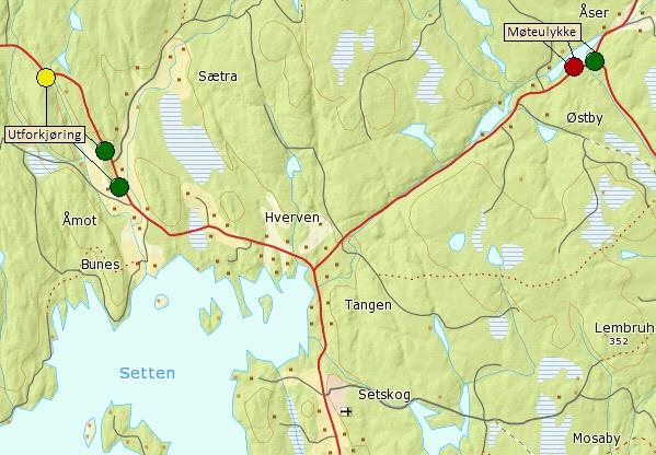 48 8.1.4. Ulykker i området omkring Bjørkelangen skole 2011-2015: 8.