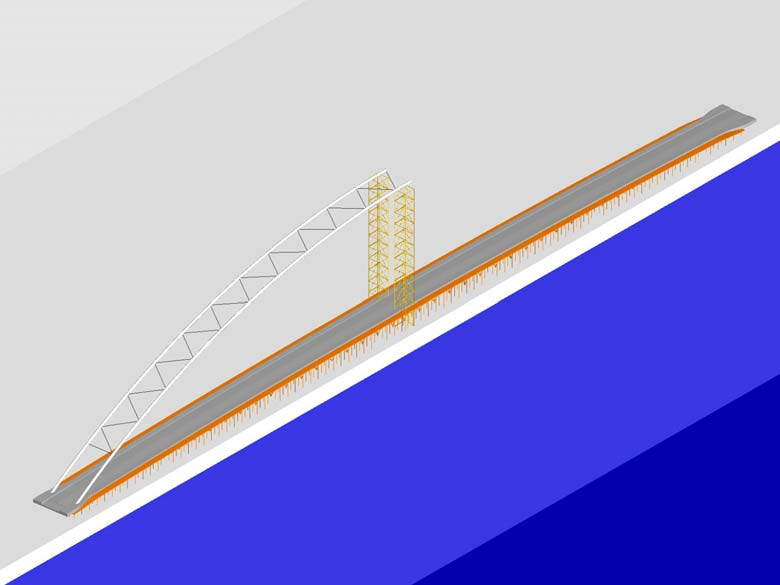 Construction activities in Sløvågen: Main work: Fabrication and post