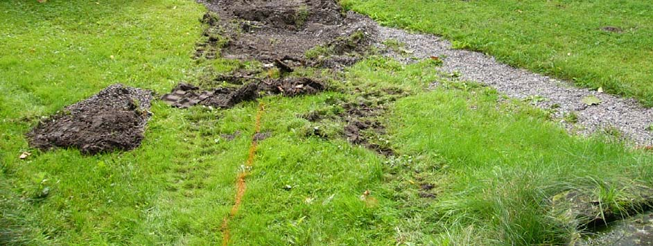 DELTAGERE OG TIDSROM Utgravingen i Prestegårdshagen 21.08.2003 er et resultat av samarbeid mellom Telemark fylkeskommune, Riksantikvaren, Porsgrunn bymuseum og Porsgrunn kommune.