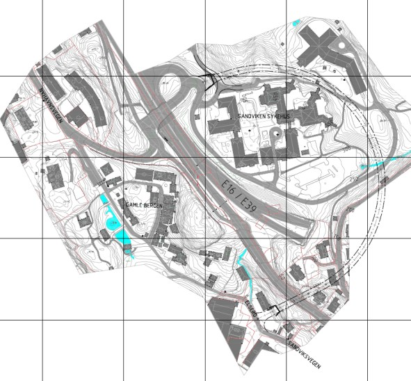 Planområdet ligger innenfor Sjøfronten, S8 i kommuneplanens arealdel. Her er rammene for utnyttelsesgrad oppgitt til % -BRA=200 % og byggehøyde 16 m.