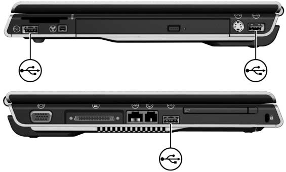 Oppgradere og skifte maskinvare Koble til en USB-enhet USB (Universal Serial Bus) er et maskinvaregrensesnitt som kan brukes for å koble enheter som USB-tastatur, mus, skriver, skanner og hub til