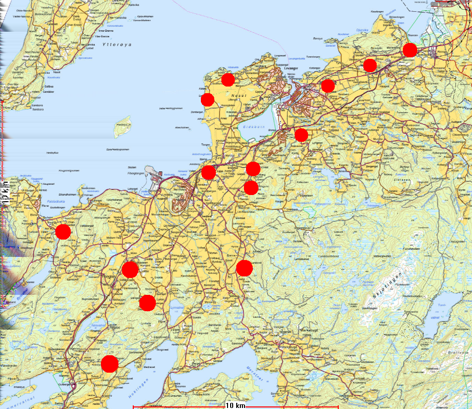 Innherred samkommune - Plan-, byggesak-, oppmåling- og miljøenheten Side 8 av 8 Plan- og byggesakssjefen finner små forskjeller på denne saken og nevnte saker.