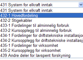 Etter at vi har lagt inn noen grupper og objekter kan bildet på skjermen se ut dette, her har vi lagt inn det vi ønsker og er klar til å starte en kontroll.