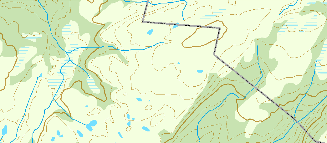 Lødding utvidelse (Vassdalen) (Namsos, Nord-Trøndelag) Areal 759 daa, verdi - 1 59 2 58 3 4 7157000mN Naturfaglige registreringer i forbindelse med vern av skog under ordningen "frivillig vern" 2013