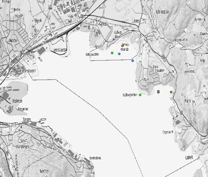 Fiskeundersøkelse 2014 Oppdragsnr.: 5142611 Dokument nr.: 5142611-02 Revisjon: J02 2 Metodikk 2.1 PRØVEINNSAMLING Fisket ble gjennomført av yrkesfisker Runar Larsen.