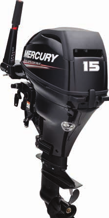Fingerspisskontroll Båteiere som trenger en motor med 15-20 hk forventer seg en pålitelig motor med høy ytelse og mye, praktisk og brukervennlig utstyr. Mercury skuffer aldri.