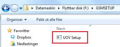 Finn minnekortet på din «datamaskin» og dobbeltklikk på denne (kan være markert som flyttbar disk, SD-kort, SD card e.l.)(se fig.