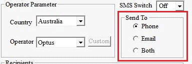 «SMS Switch» (fig. 11) Dette kameraet har muligheten for toveiskommunikasjon. Dette betyr at du kan sende kameraet en kommando via en SMS-kode eller ved bruk av Uovision App.