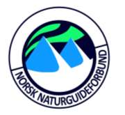 Om logo Norsk Naturguideforbunds () hoved logo og yrkeslogo symboliserer den norske naturen som våre naturguider lever og ferdes i sammen med gjester.