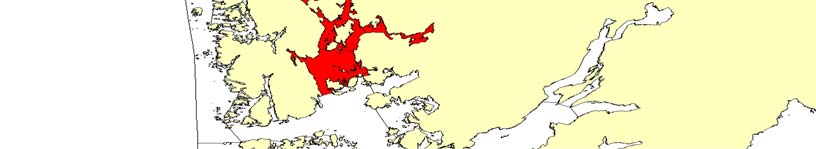 Figur 3.3. Avgrensing av vannforekomster. a) Innsjø som del av vannstrengen. b) Sammenslåing av delnedbørfelter.