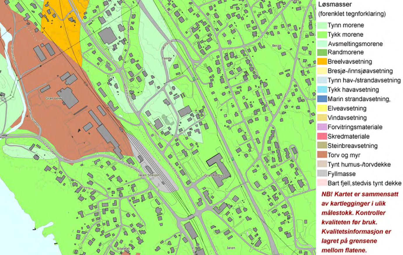 3. Grunnforhold 3.1. Geologiske forhold Fagnotat Geoteknikk Dato: 28.06.