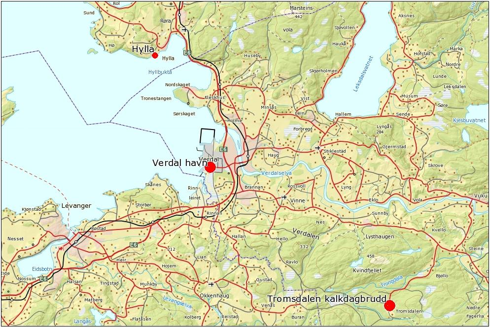 Konsekvensutredning for Tromsdalen kalksteindagbrudd Dagens situasjon Revisjon: 1 2 Dagens situasjon 2.