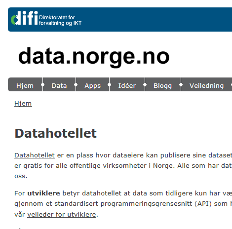 Åpne data Innovasjonsmuligheter i den private og offentlige sektor Data er viktig for innovasjon i den offentlig sektor Rød Lukket data bare