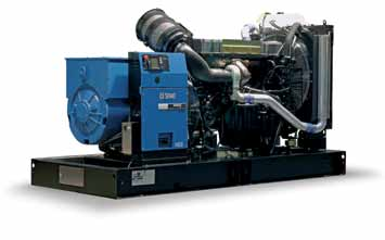 10 strømaggregater 275kVA til 700kVA Volvo motor ATLANTIC V400C2 V275C2 3-fase åpen Aggregat (1) 50 Hz - 400-230 V generelle spesifikasjoner kva Cos ɸ 0.