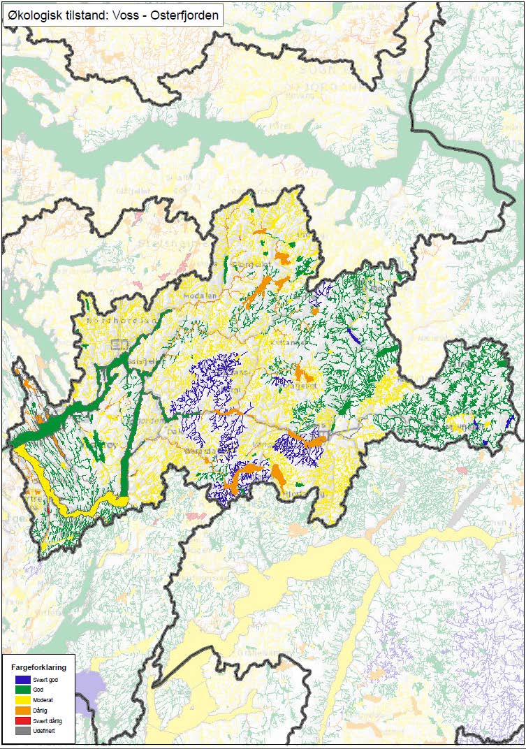 Kart 20 Økologisk tilstand
