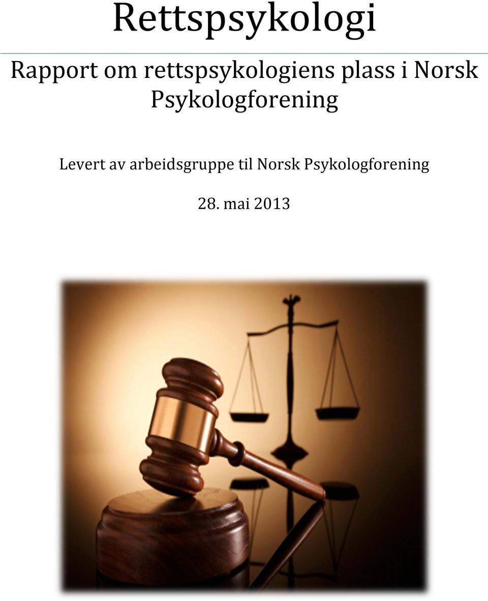 Psykologforening Levert av