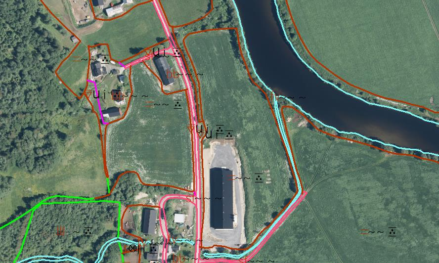 Zoom inn til aktuelt område. Ajourfør AR5 ut i fra ortofotoet. Tips metadata: Ortofotoet er datert 10.06.2014. Sett derfor Datafangstdato og Verifiseringsdato til 10.06.2014, både på nye grenser og nye flater.