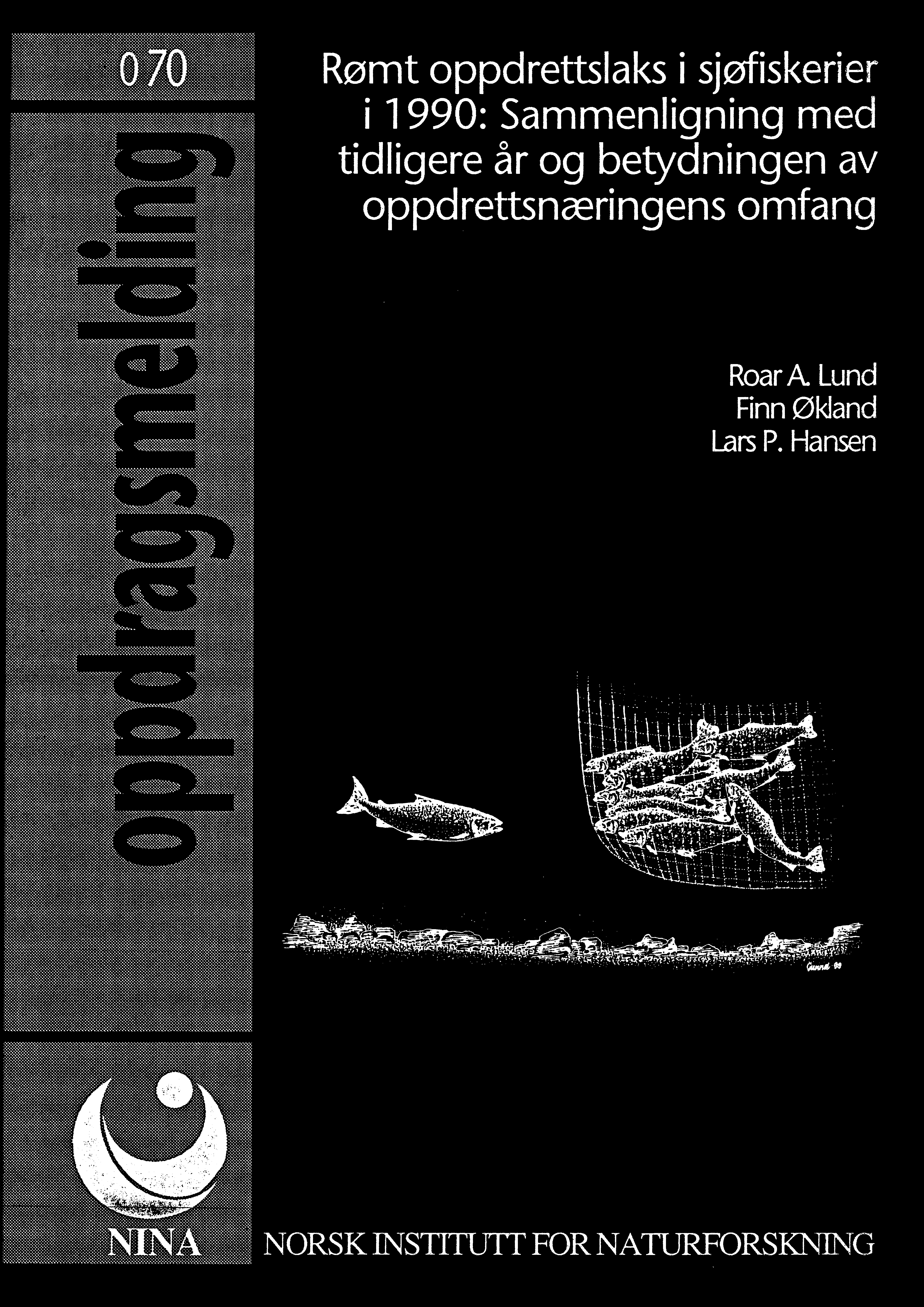 Rømtoppdrettslaksi sjøfiskerier i 1990: Sammenligningmed tidligereår og betydningenav